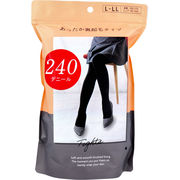 あったか裏起毛タイツ 240デニール ブラック L-LL 1枚入
