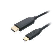 ミヨシ　MCO Type-C to HDMIケーブル 1m ブラック USD-FH10/BK