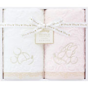 ディズニープレミアム エターナリー フェイスタオル2枚 WF30876