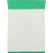 名入れペンスタンドメモ帳１００枚 PM-02 グリーン