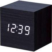 キューブクロック D3677