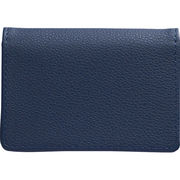 リサイクルレザーカードケース（再生PU） 0075 ネイビー