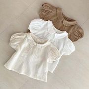 【2023夏】韓国風子供服 ベビー服 キッズ 女の子　おしゃれ 半袖 トップス シャツ