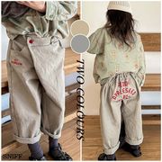 【2024夏新作】韓国風子供服 ベビー服 キッズ 男女兼用 ロングパンツ パンツ