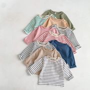 【2023春新作】韓国風子供服 ベビー服 キッズ 男女兼用 カジュアル 長袖 トップス Tシャツ