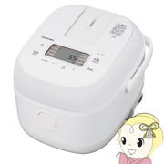 炊飯器 東芝 TOSHIBA IHジャー炊飯器 3合炊き ホワイト RC-5XW-W