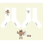 【セット】春秋新作★レディース 靴下★ペアソックス★快適 通気性良い 靴下中長セクション 男女兼用