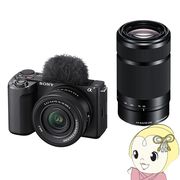 ミラーレス一眼カメラ VLOGCAM ZV-E10 II 　 ZV-E10M2X ダブルズームレンズキット [ブラック]  APS-Cサ