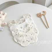 スナップ☆スタイ☆よだれかけ☆通気性☆吸収性☆柔らかい☆エプロン☆お食事☆ベビー用