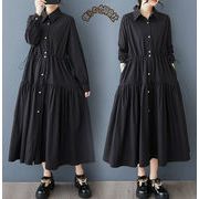 レディース服　2025年春秋新作　ワンピース　気質　Aラインワンピース　おしゃれ