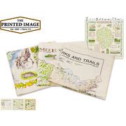 The Printed Image BANDANA-Topographic 21910