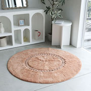 チェリー・サークルラグ　マット/円形/敷物/カーペット/インテリア/装飾