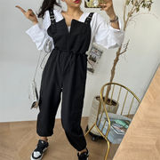 今季マストバイ　ファッション 気質 体型カバー ハイウエスト  オールインワン/サロペット