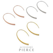 ▼MAGGIO▼スリムドロップステンレスフックピアス　しずく　雫型　涙型