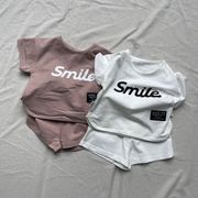 2025春夏新作 韓国風子供服  サペタ ショウイ 子供服 Tシャツ  +ショートパンツ2点セット