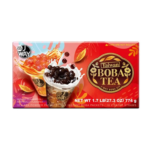 タピオカtea タピオカティーキット 4種 10食入り 台湾 タピオカティーキット