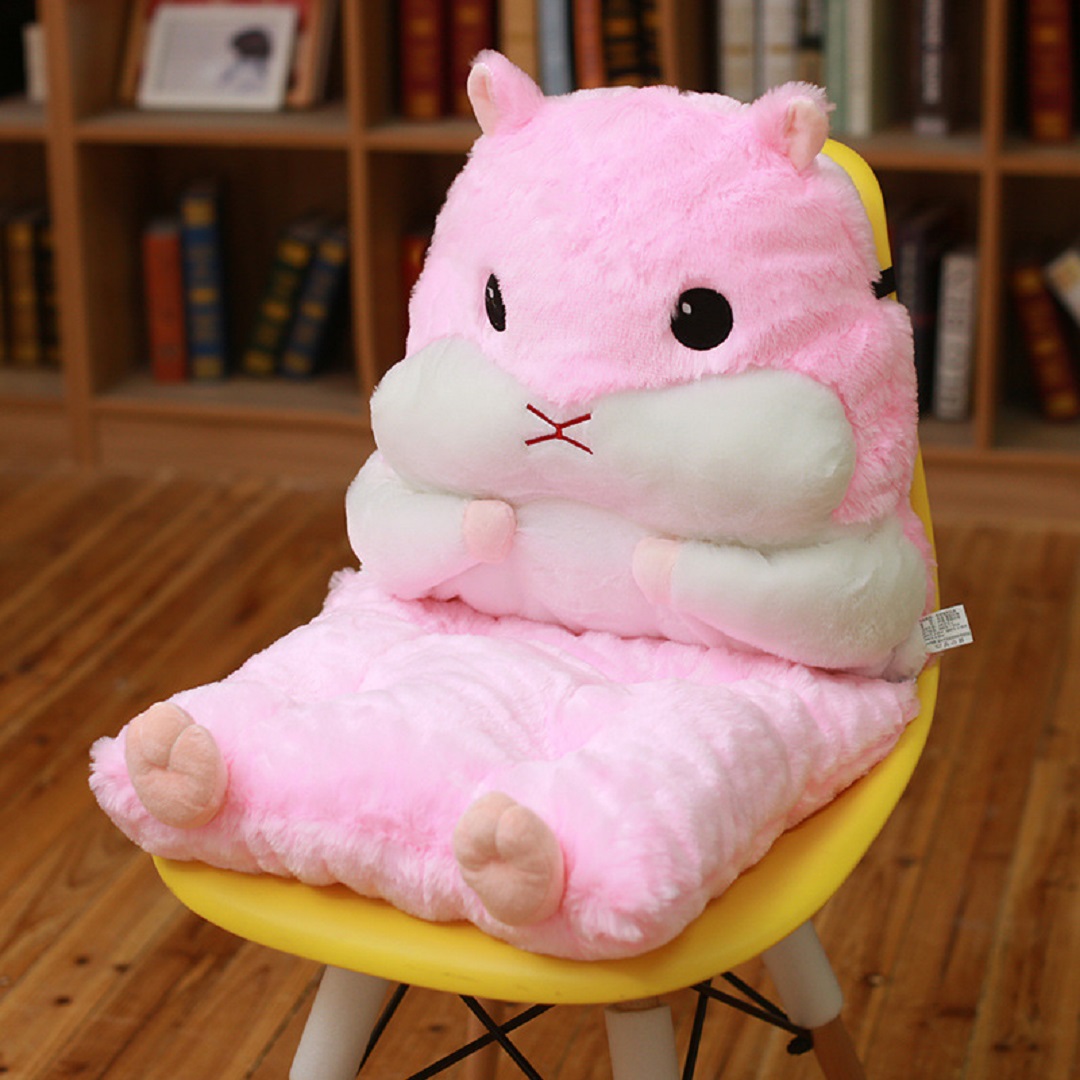 【新品未使用】ハムスター倶楽部　まくら　ぬいぐるみ　寝そべり　クッション　レトロ 新品未使用】ハムスター倶楽部 まくら ぬいぐるみ 寝そべり