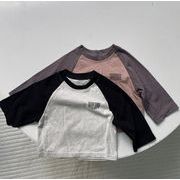 2025春夏新作 韓国風子供服  サペタ ショウイ 子供服 Tシャツ  73-100cm