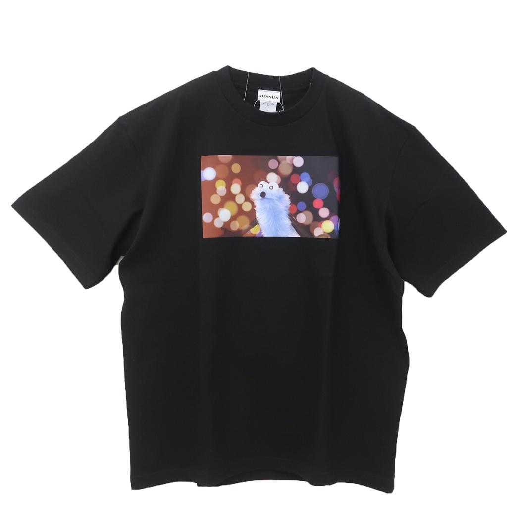 【限定◦未開封】パペットスンスンTシャツ Tシャツ】パペットスンスン ビッグTシャツ ライト BK | 卸売