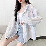 【2025夏新作】レディー★ 韓国風 ★日焼け防止服★自転車用★アウトドア★吸湿 ★速乾  S~2XL