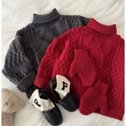 【2025秋冬新作】韓国風 子供服  ニットセーター  90-150cm 2色