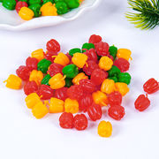 PVC 食品サンプル 果物 フランスパン フェイクケーキ ドーナツ サンプル 模型 学校 行事 飾り オーナメント