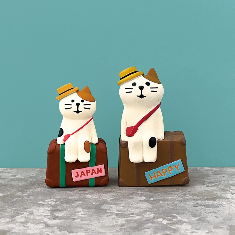 ☆コンコンブル concombre 日本旅行マグネット 忍者猫 ZCB-29524