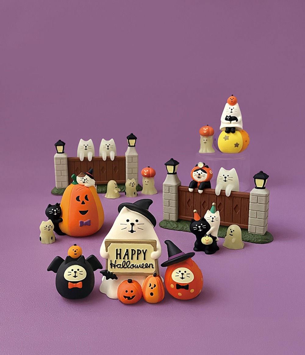 コンコンブル　ハロウィン 楽天市場】コンコンブル ハロウィン2024 ミミズクにゃんこ