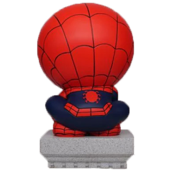 優先配送 スパイダーマン 【マーベル貯金 バンク フィギュア クラウチング アメコミ