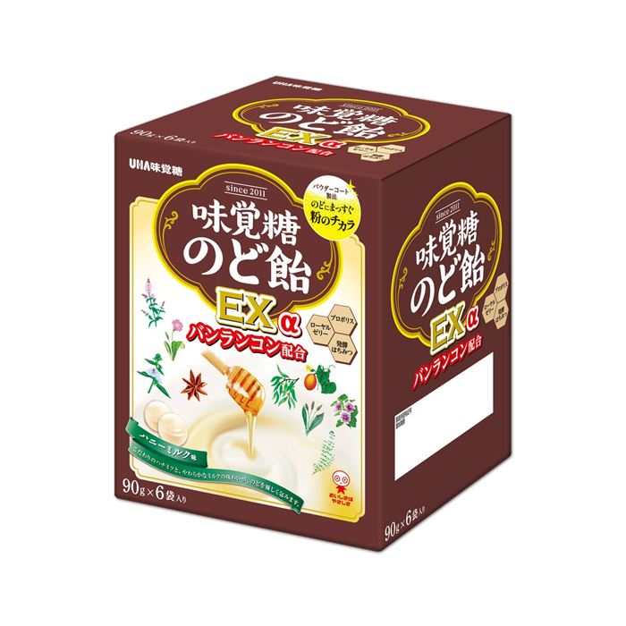 UHA 味覚糖のど飴EXα 90g x 6 | 卸売・ 問屋・仕入れの専門サイト