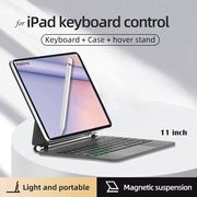 マジックキーボード iPad 対応キーボード付きケース 磁気吸着 電量表示 トラックパッド搭載 角度調整
