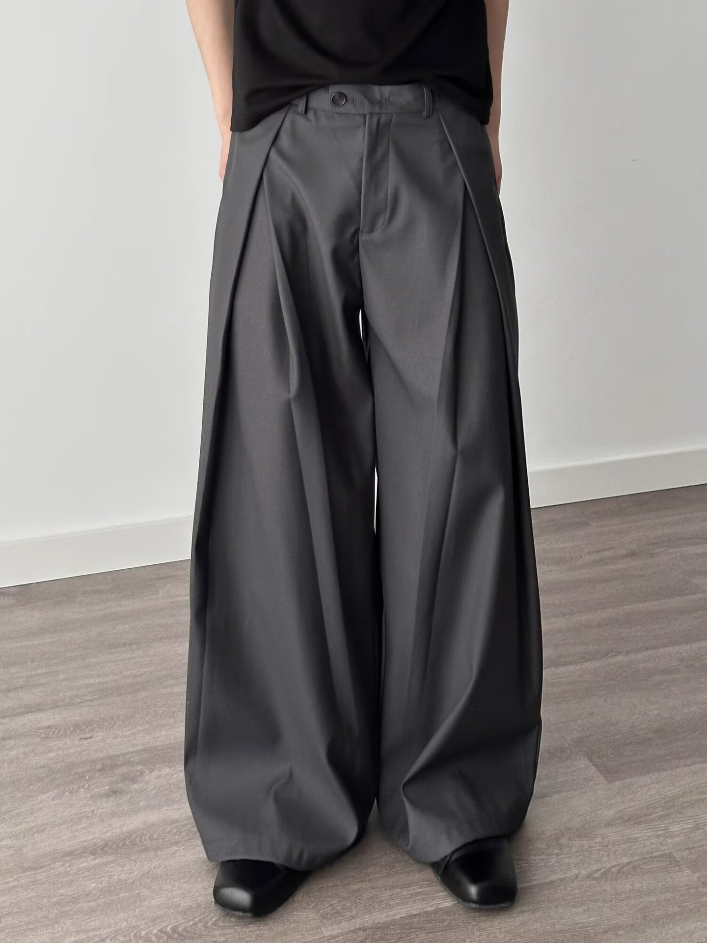 2025春夏新作 メンズ ボトムス カジュアル パンツ スラックス ワイドパンツ 男