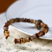 ブレスレット　木製　贈り物　レディース　手作り　おしゃれ