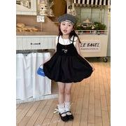 2025春夏新作★韓国風子供服★ベビー服 ★キッズ服★アパレル ★袖なし ワンピース★袖なし ロングスカート