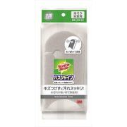 スコッチ・ブライト　バスシャイン抗菌スポンジ（研磨粒子なし）グレー