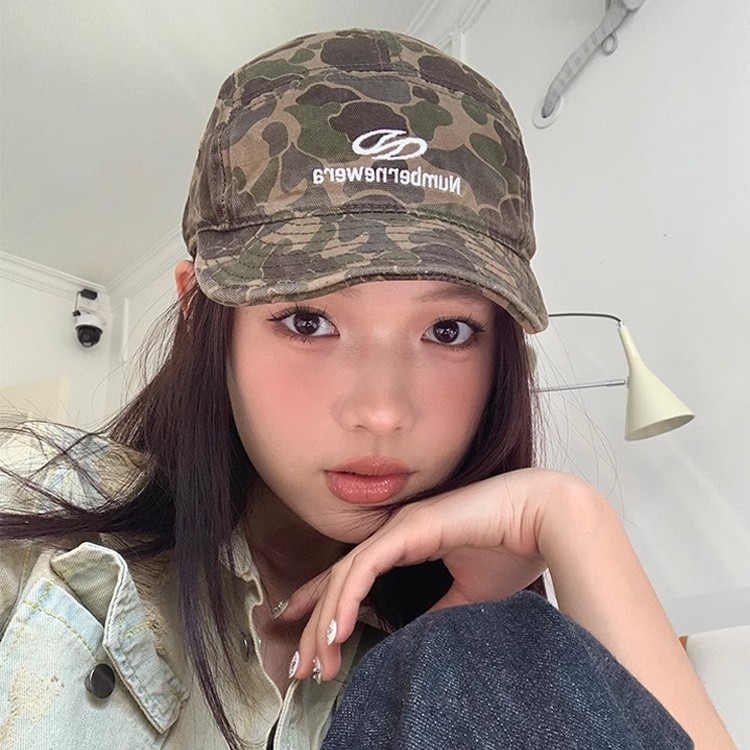 キャップ 帽子 レディース 韓国ファッション 春夏 迷彩 | 卸売