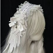 雑貨 アクセサリ ヘアアクセサリー キャップ 帽子 頭巾 レース レディース