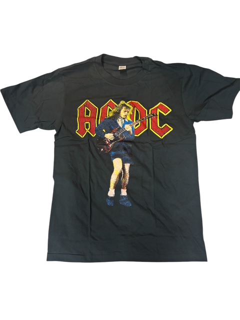 ビンテージ風タイプTシャツ ROCK TEE AC/DC TOUR 1988 VINTAGE Type 