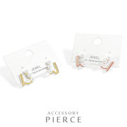 ▼MAGGIO▼3パール＆メタルバーピアス