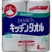 ピーチキッチンタオル　４Ｒ