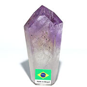 ファントムアメトリン ロマネサイト入り ポイント 置物 amethyst  紫水晶