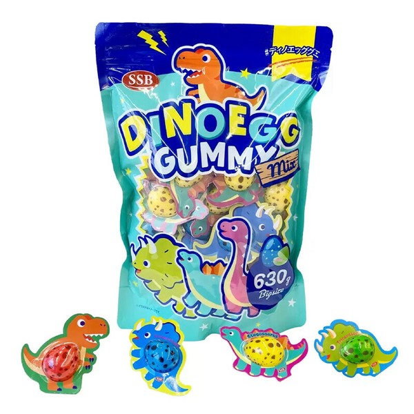 SSB ディノエッググミ 630g DINOEGG Gummy 恐竜 卵 個包装 詰め合わせ お菓子 おやつ