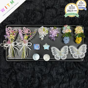 花 ビーズ diyパーツ サンダル飾り 靴留め 靴飾り ハンドメイド デコパーツ 手芸 自由に組み合わせ