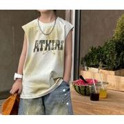 2025春夏新作★子供服★キッズ服★袖なし  タンクトップ    男の子★  トップス★インナー★