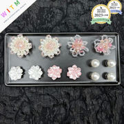 パール 花 ビーズ diyパーツ サンダル飾り  ハンドメイド 靴留め 靴飾り デコパーツ 手芸 自由に組み合わせ