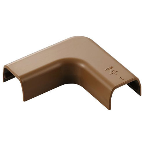 エレコム LD-GAF1M用接続ユニット 曲がり ブラウン LD-GAFM1MBR