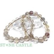☆高品質☆【ブレスレット】シルバールチルクォーツ (2A) (約11.5～12mm)