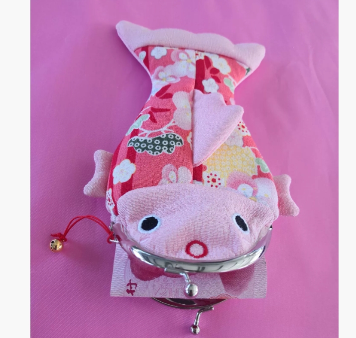 希少 スワロフスキー 金魚 小銭入れ ポーチ コインケース 箱付き