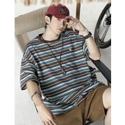 2025新作  トップス   メンズアパレル   ラウンドネック  半袖Tシャツ   ストリート系  夏服