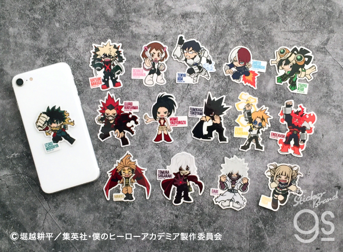 僕のヒーローアカデミア グリッターSDダイカットステッカー 轟焦凍